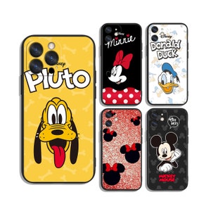 Mickey Mouse protective cases for Samsung S25 S24 S23 S22 S21 A55 A35 A25 A15 A54 A53 A14 4G 5G & iPhone 12 13 14 15 16 Pro Max