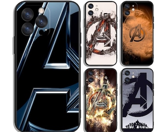Avengers protective cases for Samsung S25 S24 S23 S22 S21 A55 A35 A25 A15 A54 A53 A14 4G 5G & iPhone 12 13 14 15 16 Pro Max