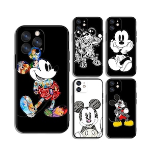 Custodie protettive di Topolino per Samsung S25 S24 S23 S22 S21 A55 A35 A25 A15 A54 A53 A14 4G 5G e iPhone 12 13 14 15 16 Pro Max