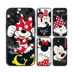 Custodie protettive di Topolino per Samsung S25 S24 S23 S22 S21 A55 A35 A25 A15 A54 A53 A14 4G 5G e iPhone 12 13 14 15 16 Pro Max
