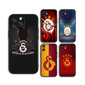 Türkei Türkische Fußball Schutzhüllen für Samsung S25 S24 S23 S22 S21 A55 A35 A25 A15 A54 A53 A14 4G 5G & iPhone 12 13 14 15 16 Pro Max