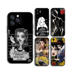 Beautiful Princess protective cases for Samsung S25 S24 S23 S22 S21 A55 A35 A25 A15 A54 A53 A14 4G 5G & iPhone 12 13 14 15 16 Pro Max