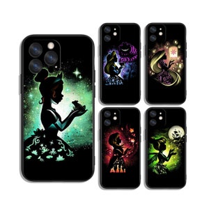 Disney Cartoon protective cases for Samsung S25 S24 S23 S22 S21 A55 A35 A25 A15 A54 A53 A14 4G 5G & iPhone 12 13 14 15 16 Pro Max