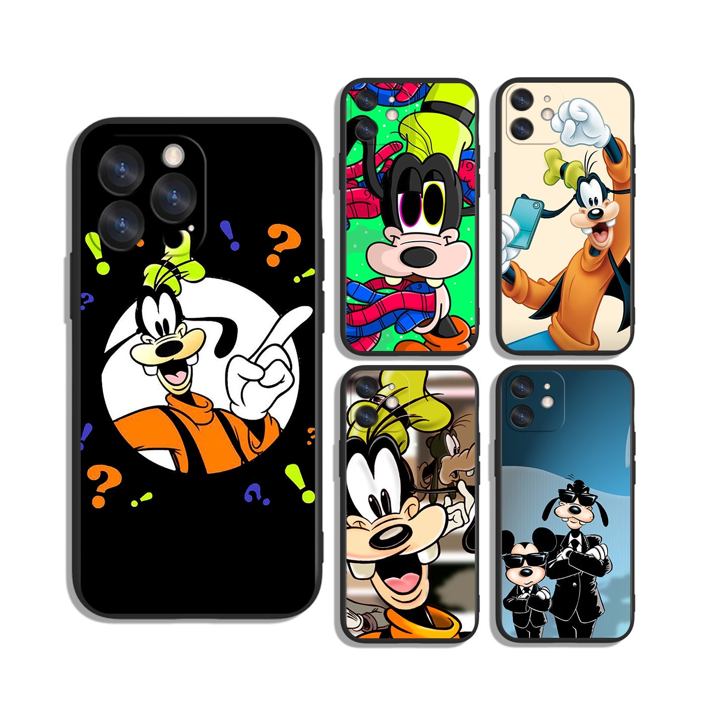 Mickey & Friends Case Goofy iPhone ケース MagSafe ★名入れ可 Disney iPhone Case Mickey Mouse & Friends Vintage Signatures