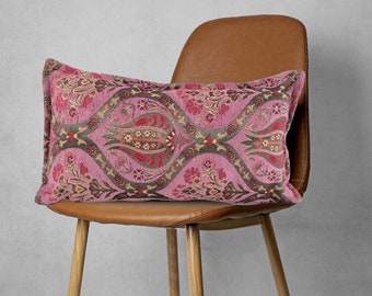 Kilim Design Kussenhoes, Etnisch Decoratief Kussen, Sofa Fauteuil Kussenhoes, Kussensloop 12''x20'', Geweven Sierkussen