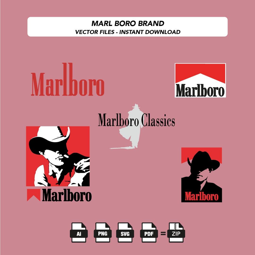 Marlboro Brand Files for Cricut Vector File Brand Download Instant Ai ...