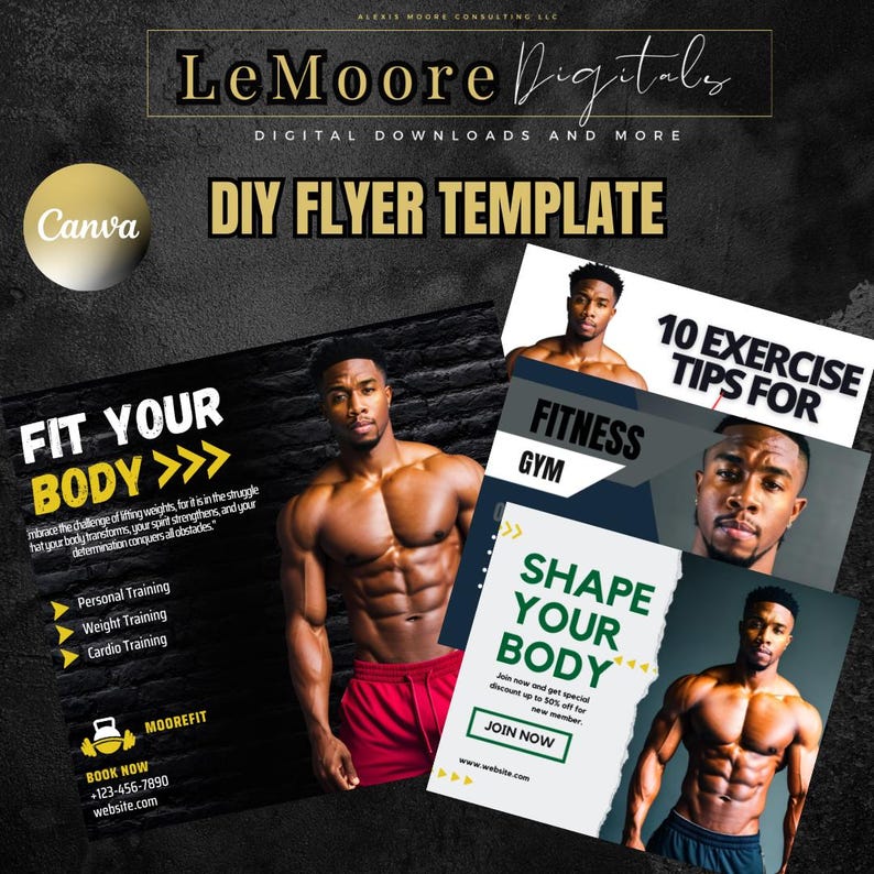 Fitness Flyers - Etsy