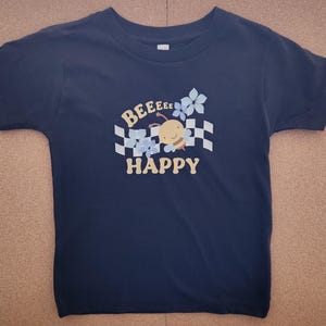 Bee Happy Kids Shirt, Bee Happy Toddler Shirt, Be Happy Toddler Shirt, Bee Shirt, Bee love, Cute Toddler Shirt, Cute Kid Shirt, Cute Shirt