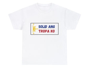 Solid Ang Tropa Ko - Unisex Heavy Cotton Tee