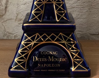 Vintage Porcelain Haviland Cognac Decanter, Denis-mounié