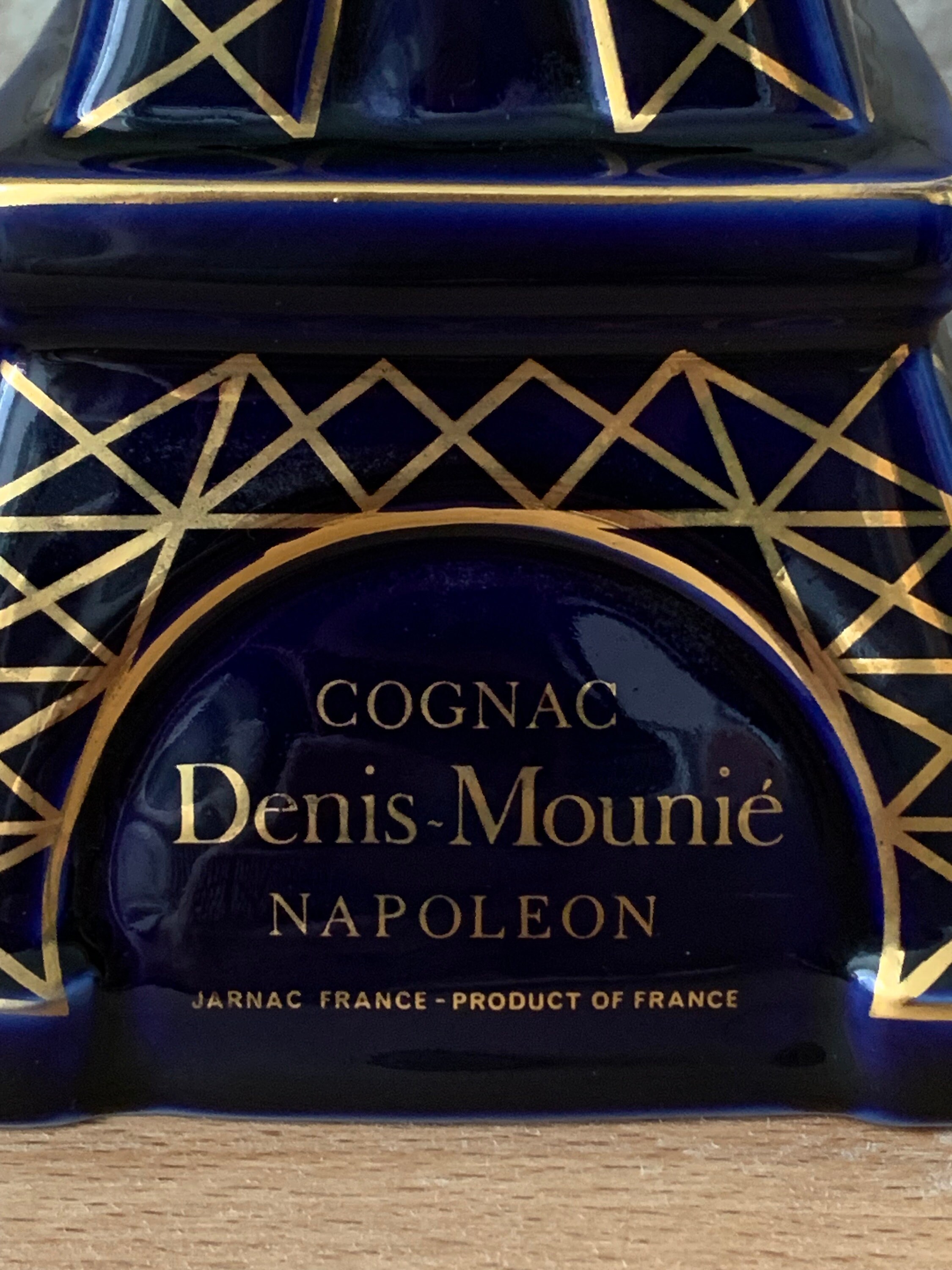 Vintage Porcelain Haviland Cognac Decanter, Denis-mounié