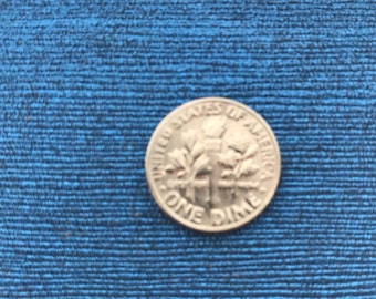 1965年製 希少ルーズベルト・ダイム（「In God We Trust」の刻印