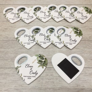Wedding Favors For Guests, Customizable Bottle Opener, Wedding Gift, Save The Date Magnets, Engagement Favors, Wedding Gift Magnet