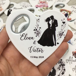 Bottle Opener Magnet, Custom Wedding Favors, Wedding Favor Magnet, Wedding Souvenirs Magnet, Wedding Souvenir, Wedding Favor Custom Gift