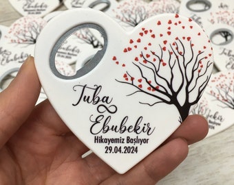 Bottle Opener Wedding Favor, Magnetic Bottle Opener, Magnet Opener Favors, Magnet Opener Favors, Wedding Gift For Guest