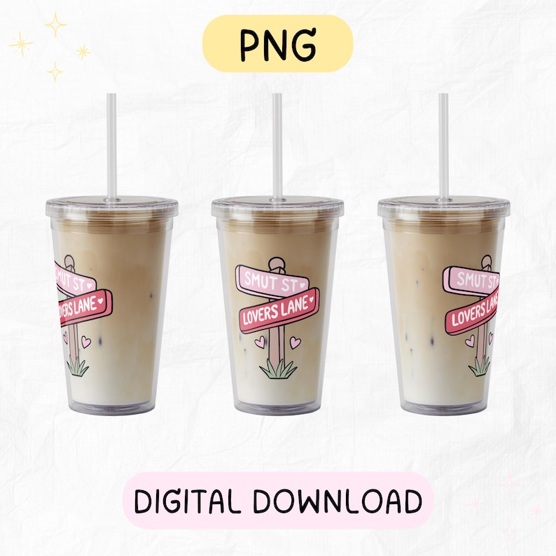Smut png for bookish tumblr cup design
