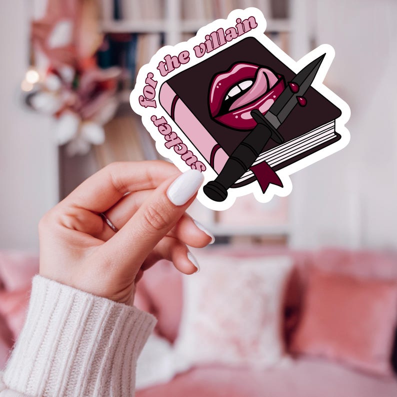Dark romance sticker