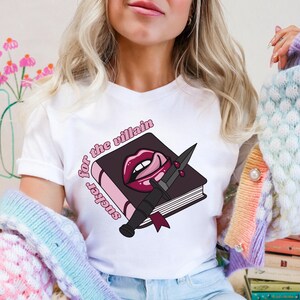 Smut png on a t-shirt for book girlies