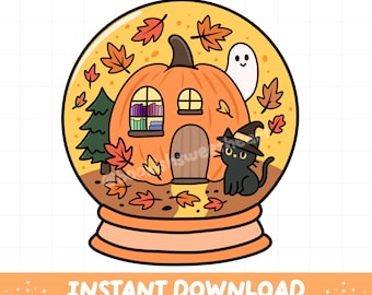 Fall reading png, Spooky bookish png, Book lover designs for Halloween kindle stickers, Bookshop Clipart,  Autumn, Ghost reading clipart