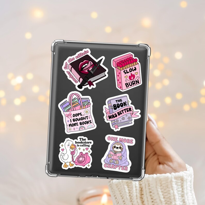 Dark romance aesthetic kindle sticker pngs