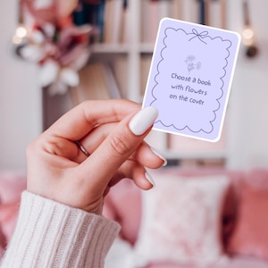 Example of a printed and cut out tbr prompt card.