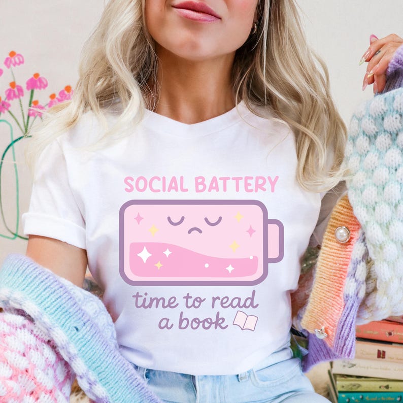 Anti Social Book Lover Shirt Design