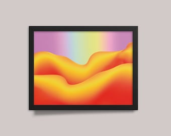 Art print: ChromaBlend_001