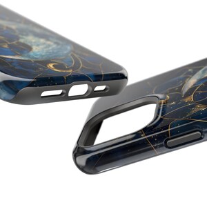 Sun and Moon MagSafe Tough Phone Case Stained Glass Celestial Astronomy Lover Space Gift Compatible With iPhone 15 16 17 Pro Max Plus Mini image 7