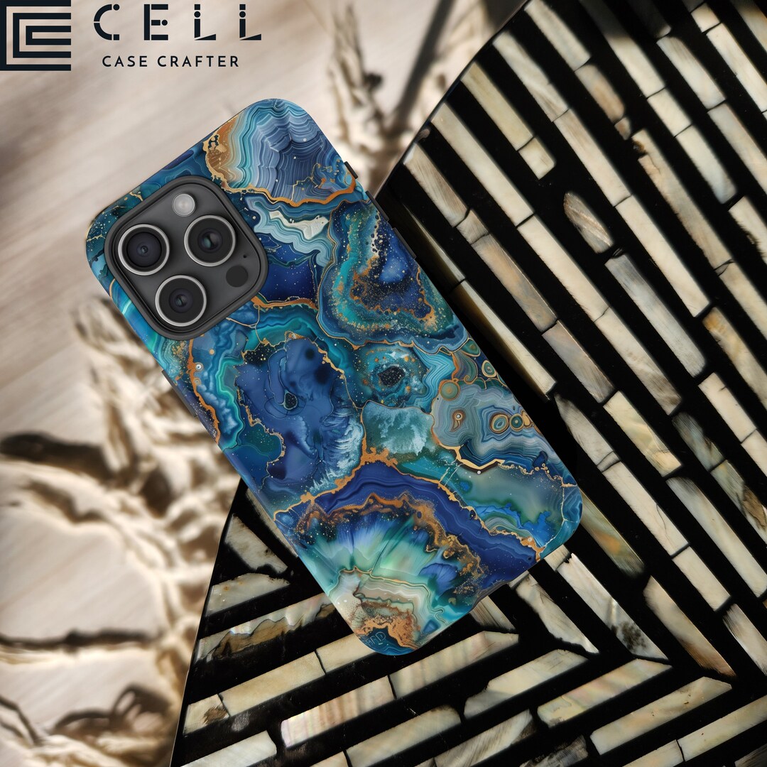 Ethereal Moonstone Magsafe Tough Case Calming Enchanting Blue Case Gift ...