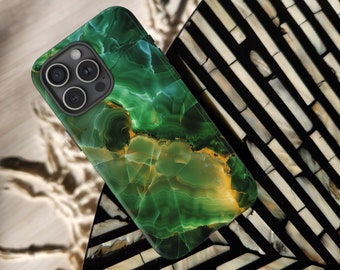 Jade Quartz Phone Case iPhone 14 13 Pro Max 12 17 14 Plus 16e, 15