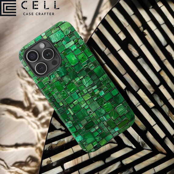 Green Glass Mosaic Tile Tough Phone Case Stone Tile Grid Art Texture iPhone 17 16 15 14 13 Pro Max Galaxy S24 S25 S26 Ultra Google Pixel 9 - Etsy Green Glass Mosaic Tile Tough Phone Case Stone Tile Grid Art Texture iPhone 17 16 15 14 13 Pro Max Galaxy S24 S25 S26 Ultra Google Pixel 9 - Etsy