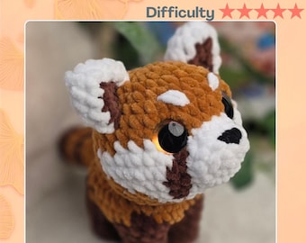 Crochet Pattern - Banshu the Red Panda