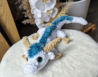 Crochet Pattern - Haku the Dragon - Etsy