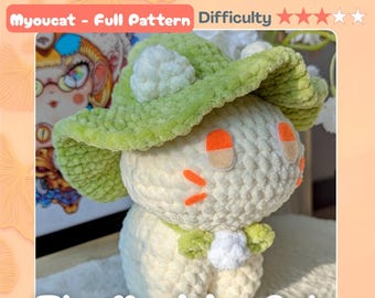 Crochet Pattern - The Magician Cat