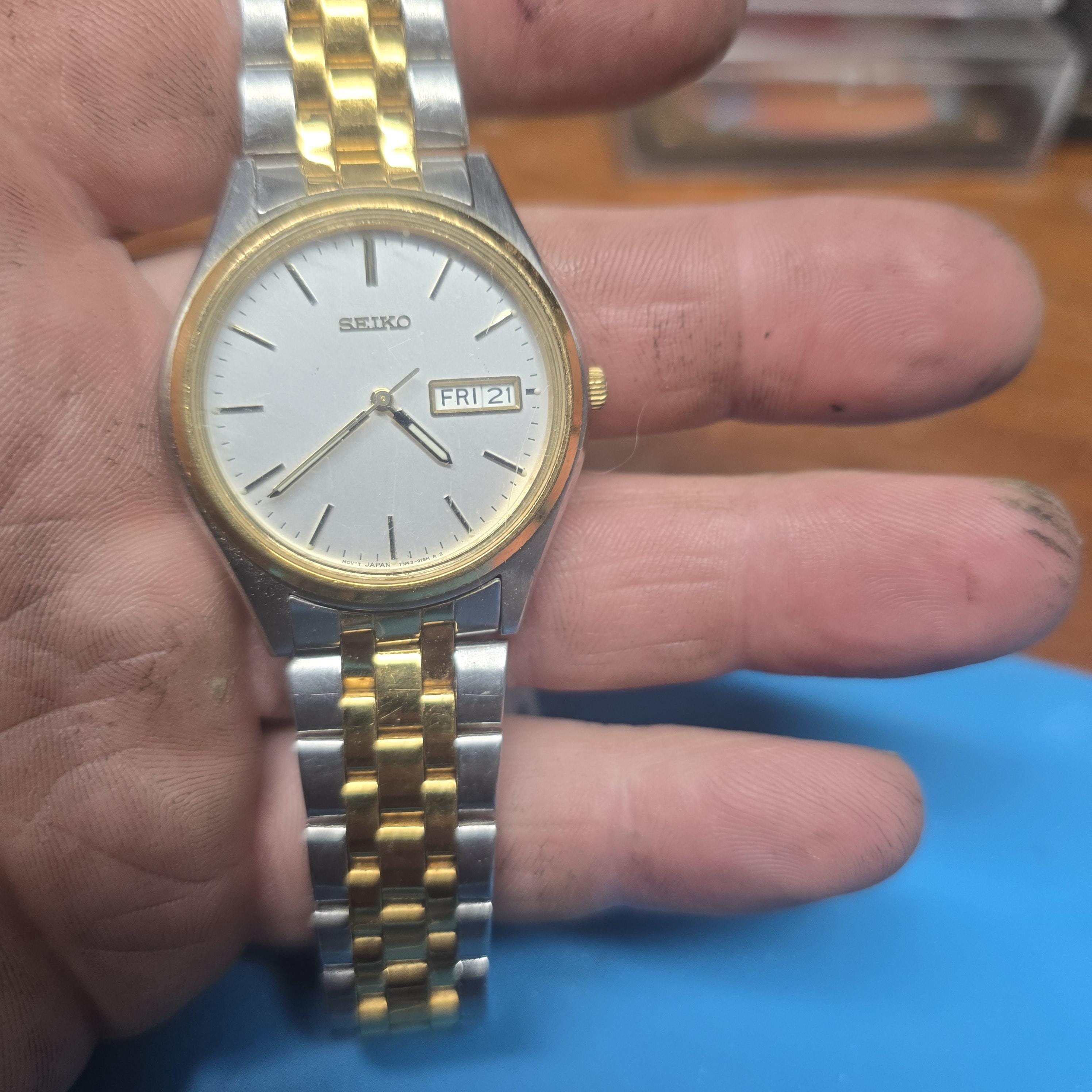 Vintage Seiko 7N43-9048 A4 - Etsy