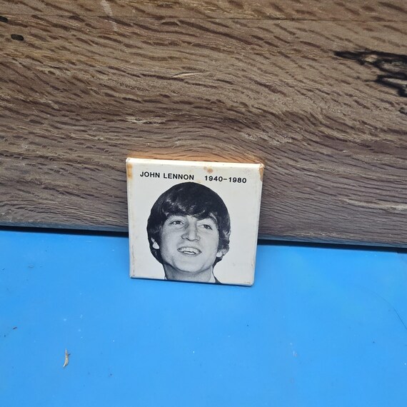 Rare John Lennon Pin - Etsy