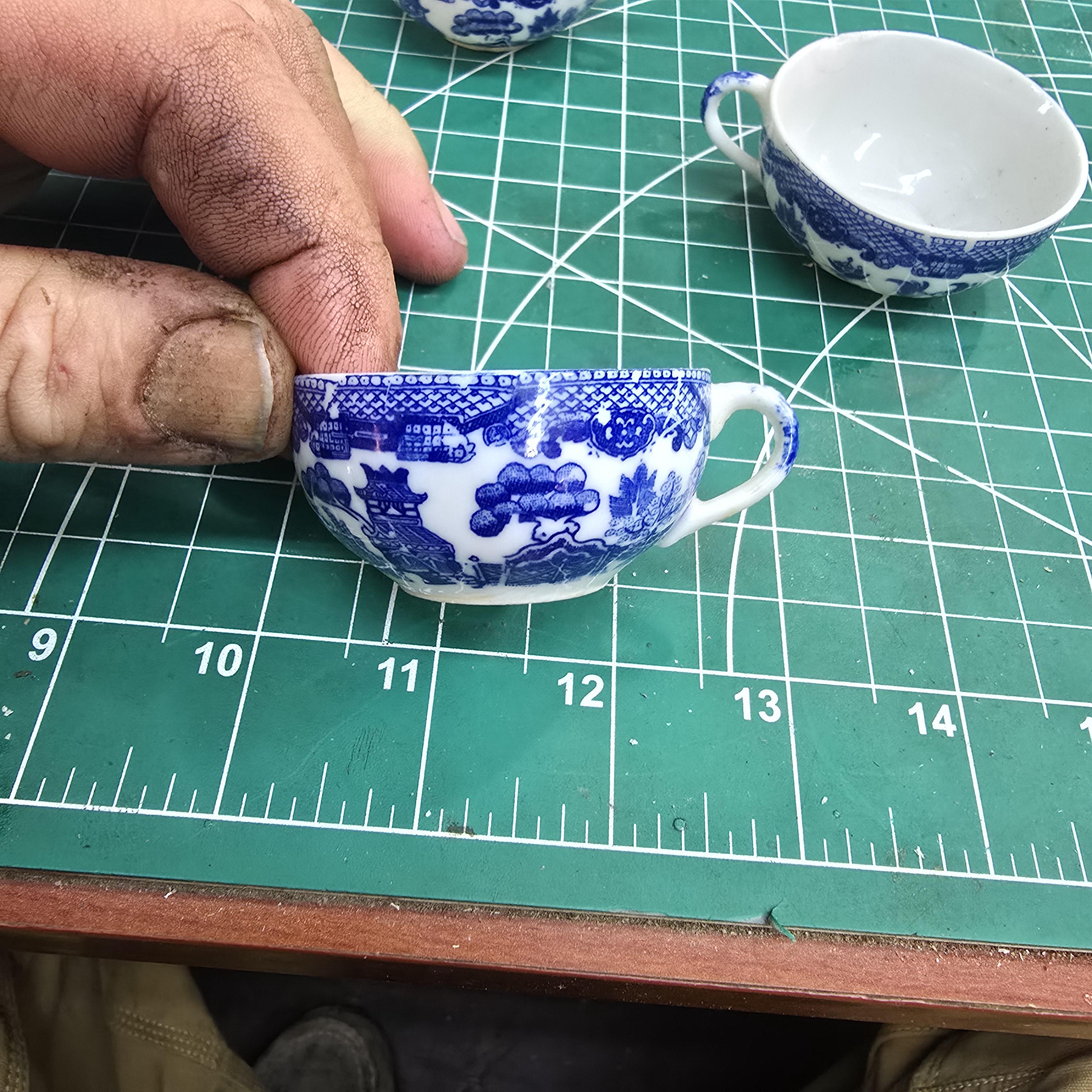 Rare Blue Willow - Etsy