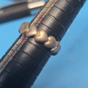 vintage heart sterling ring