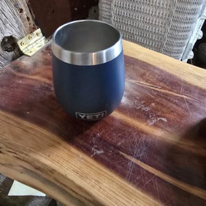 Navy blue OBX yeti wine tumbler bild 6