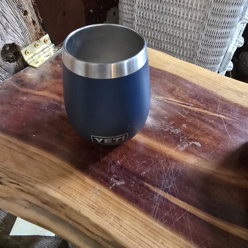 Navy blue OBX yeti wine tumbler bild 6
