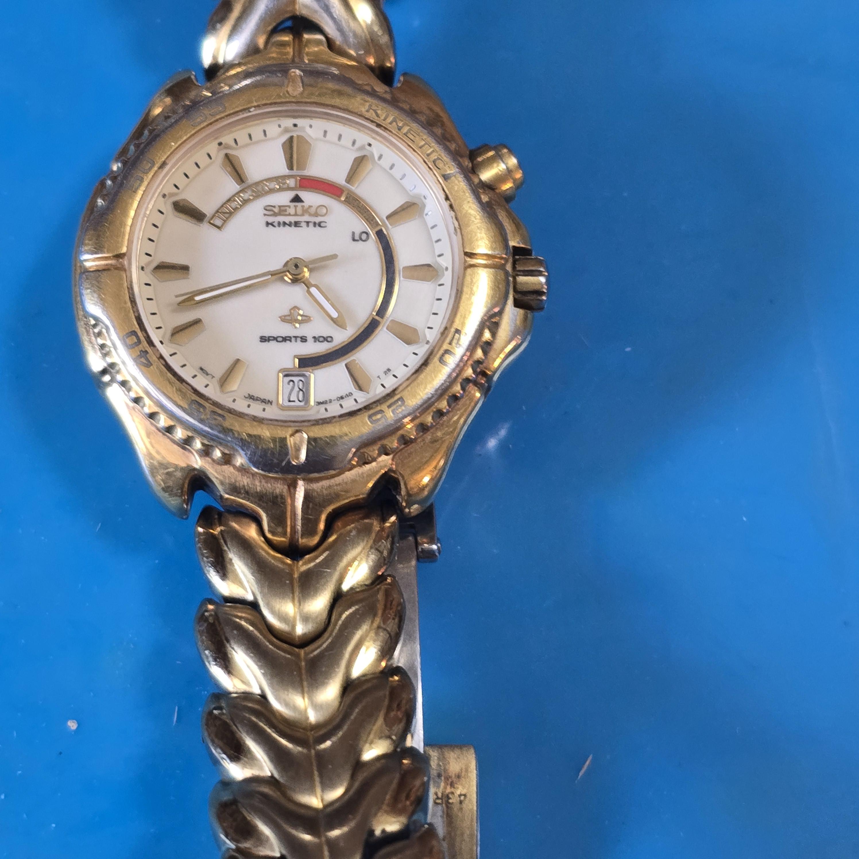 Seiko Sports 100 Kinetic - Etsy