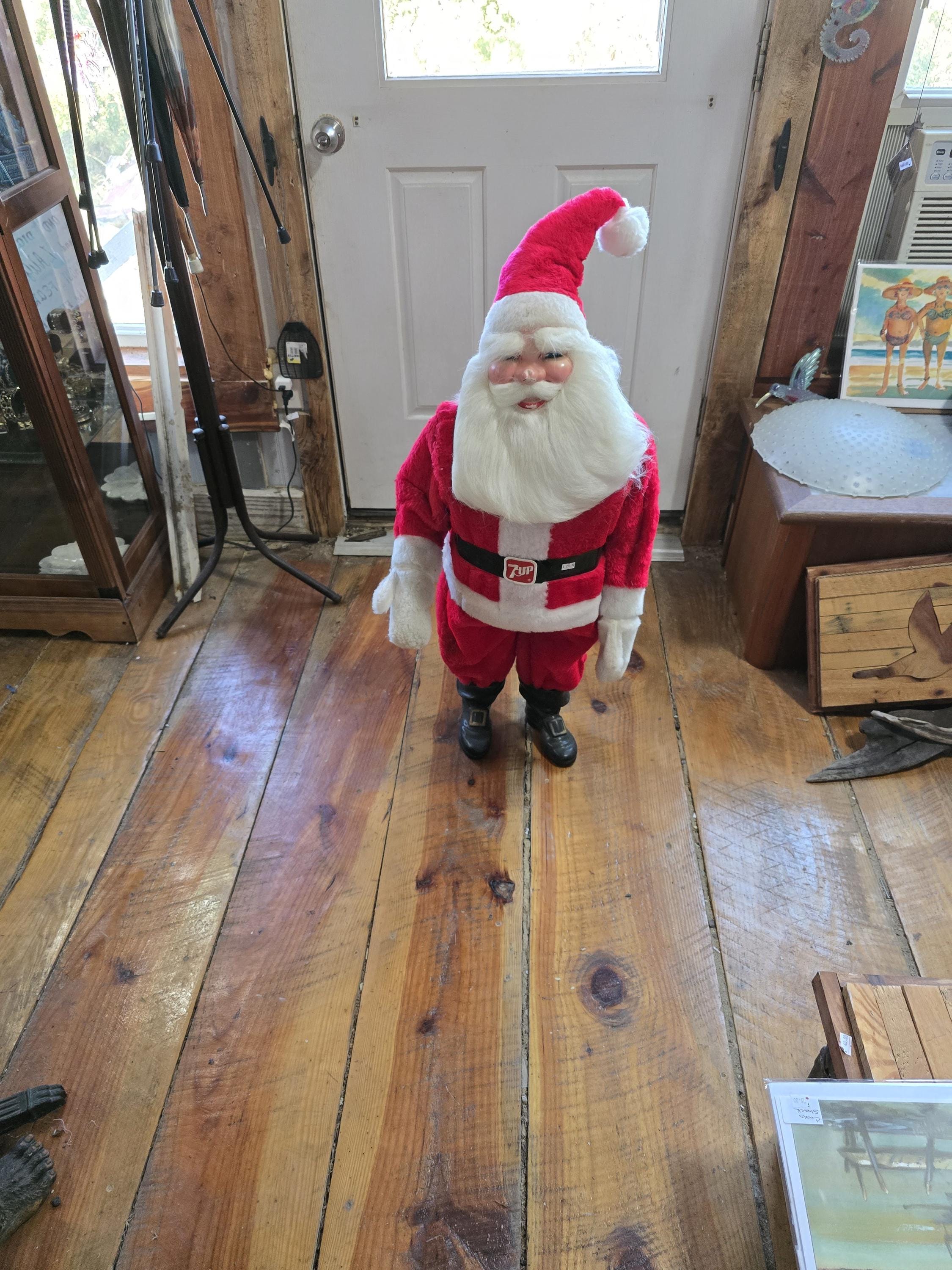 Vintage Rare 7up Santa Clause - Etsy