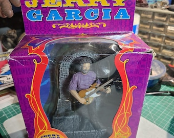 Vintage and Rare Jerry Garcia Figurine and Magazine Set - Etsy