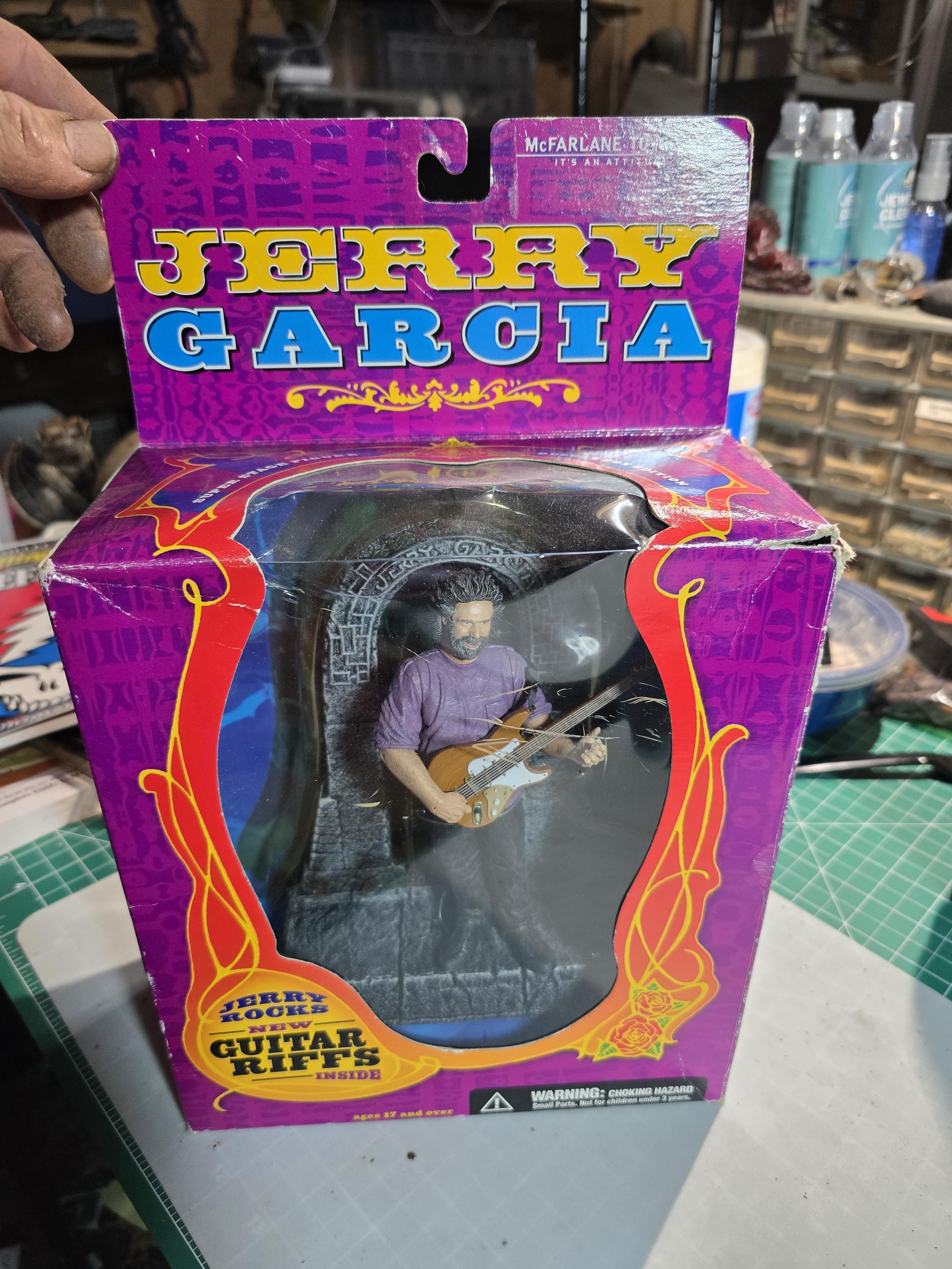Vintage and Rare Jerry Garcia Figurine and Magazine Set - Etsy