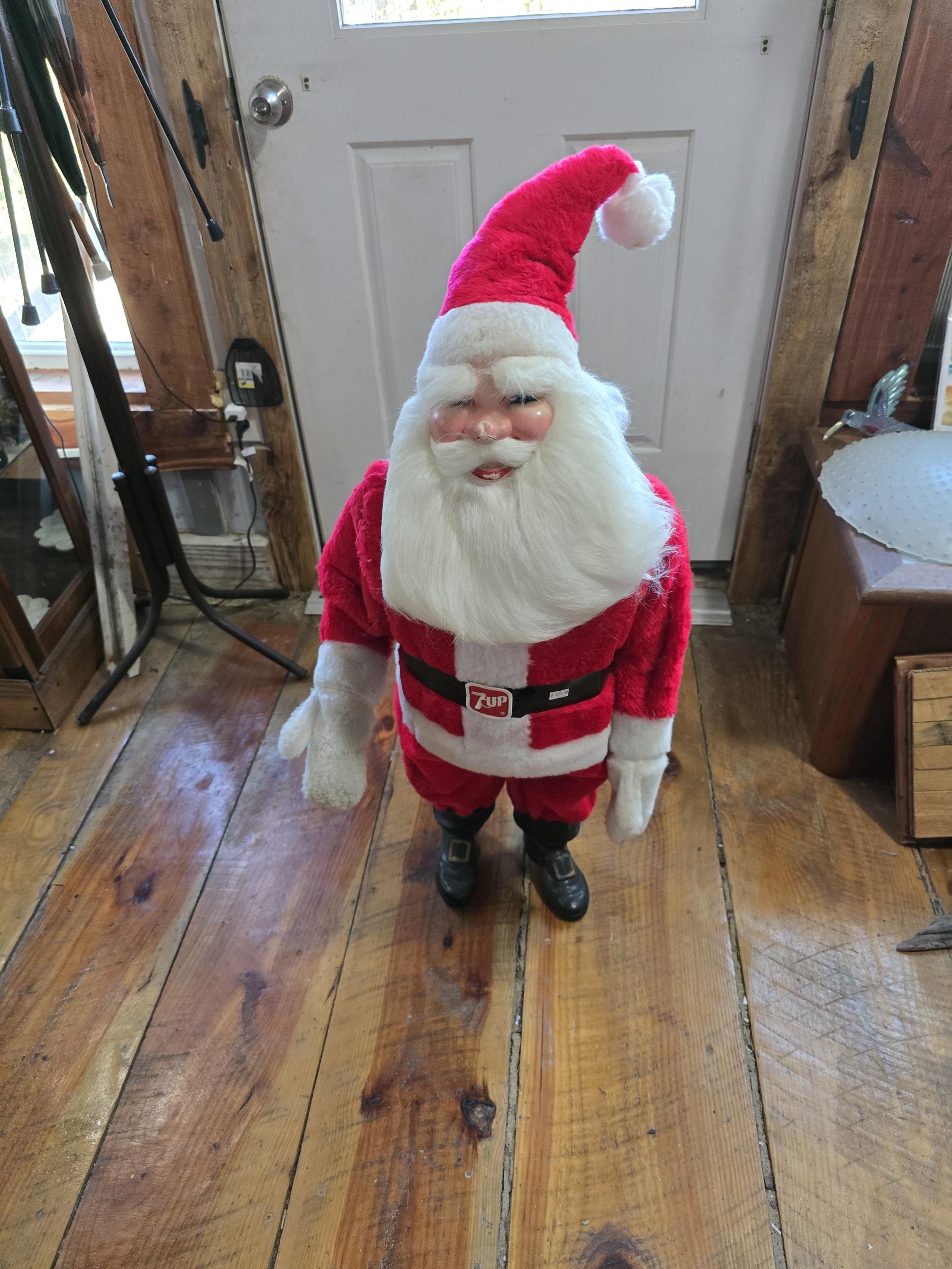 Vintage Rare 7up Santa Clause - Etsy