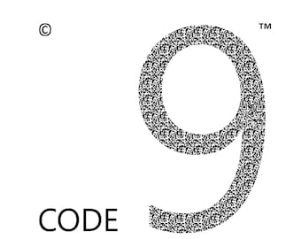 Spersonalizowany kod QR w kształcie cyfry 9  • Unikalny i spersonalizowany znak QR cyfra 9  • Png, Jpg • Znak multimedialny • Do pobrania