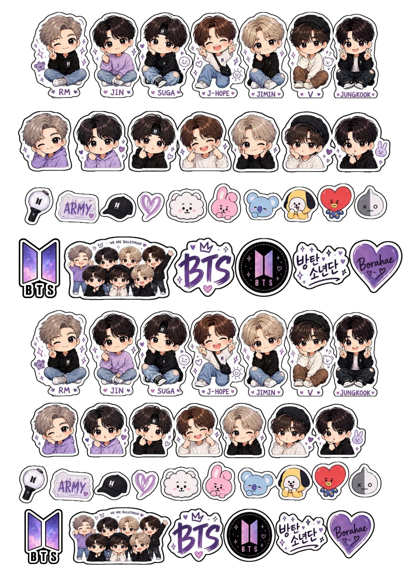 Bts Scrapbook - Etsy