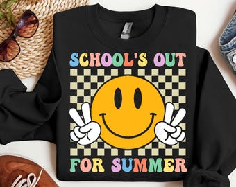Schools Out For Summer Smile Teacher Kids Last Day Of School Png, Last Day Of School Png, Digital File, Digital Download