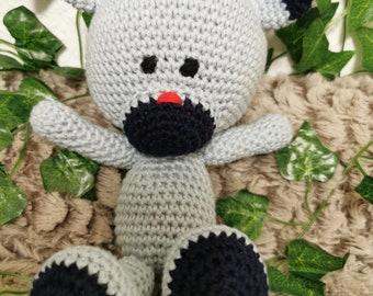 Teddy Teddy Bear Crochet Toy Amigurumi Handmade Plush Toy Cuddly Toy DIY
