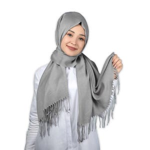 Foulard Pour Fille Avec Strass Motif Hijab Musulman 50 Cm